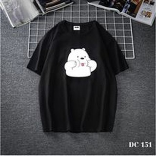 DC-151 ÁO ĐEN GẤU TRẮNG