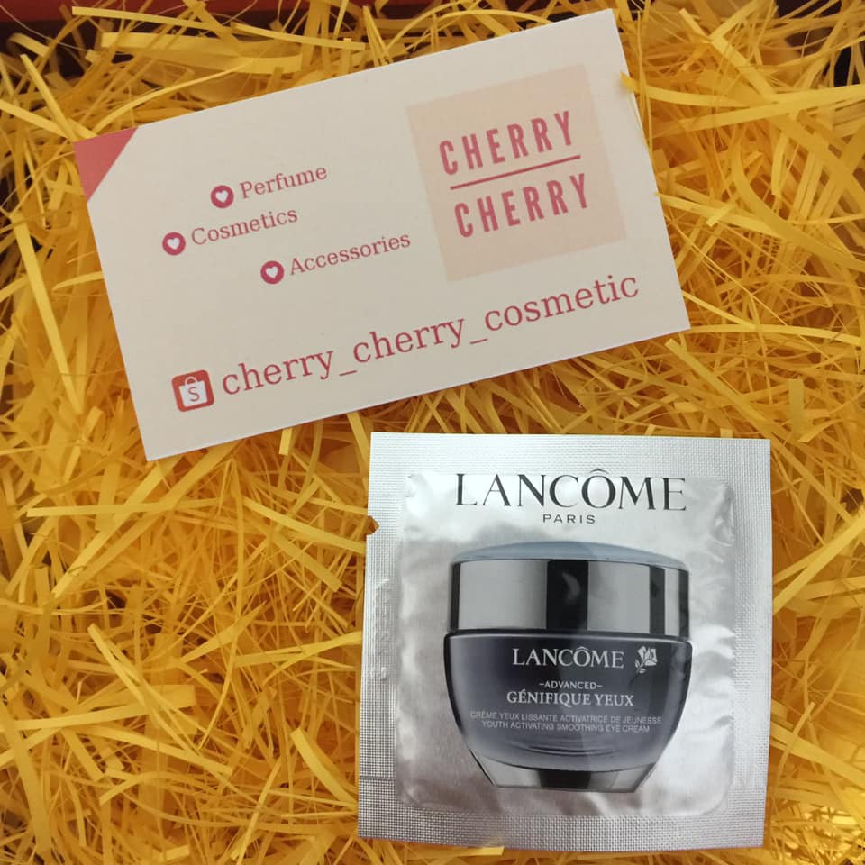 Kem dưỡng mắt chống lão hóa toàn diện Lancome ADVANCED GÉNIFIQUE YEUX EYE CREAM sample 1ml