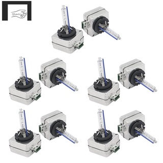 Bộ 2 bóng đèn pha xenon d3s hid 12v 35w 10000k thay thế chuyên dụng cho xe hơi