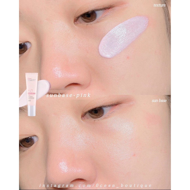 Kem chống nắng A'pieu Super Air Fit Mild Tinted Sunscreen 01 Pink