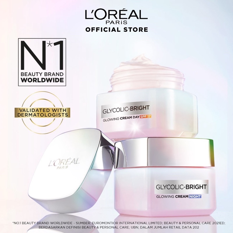 Kem Dưỡng Da Loreal Thâm Nám Glycolic Bright Sáng 50ml