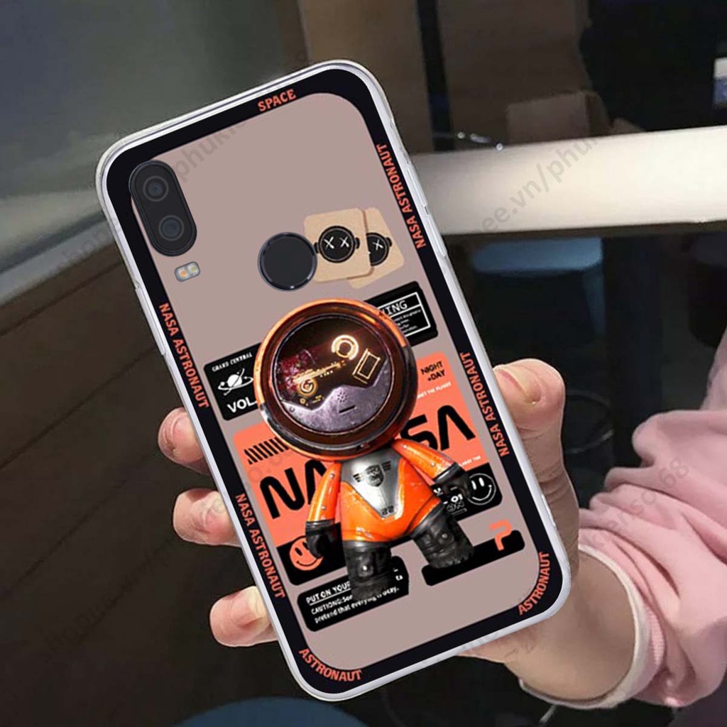 Ốp lưng Vsmart Active 1 / Active 1 Plus / Active 1+ hình người máy, robot nasa đáng yêu dễ thương