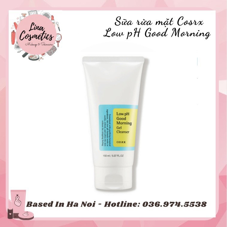 Sữa Rửa Mặt Cosrx Low PH Good Morning Gel Cleanser