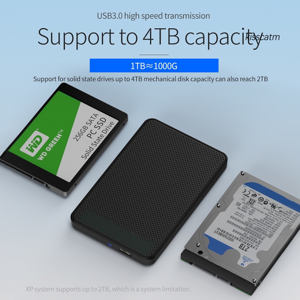 Hộp Đựng Ổ Cứng Ngoài 2.5inch Sata Usb 3.0 | BigBuy360 - bigbuy360.vn