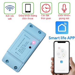 Bộ điều khiển wifi 1 thiết bị 5a htc smart wifi smart life app
