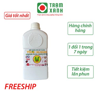 Chế phẩm vi sinh VBIO – Đa năng Đặc trị nấm, trừ sâu và xua đuổi côn trùng 1 lít