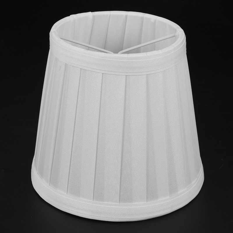 Giá Đỡ Đèn Chùm Bằng Vải Màu Trắng Phong Cách Vintage