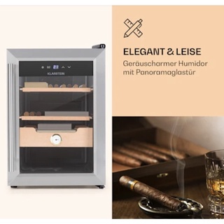 [MODEL 2022] TỦ CIGAR KLARSTEIN EL PRESIDENTE 37L (NHẬP ĐỨC)