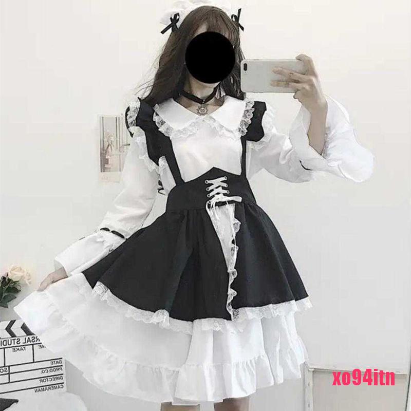 Trang Phục Hóa Trang Cô Hầu Gái Phong Cách Lolita | BigBuy360 - bigbuy360.vn
