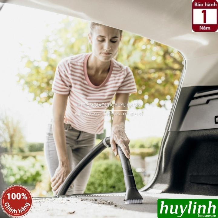 [Mã ELHAMS5 giảm 6% đơn 300K] Máy hút bụi khô và ướt Karcher WD3V Car - 17 lít - Tặng bộ 5 túi lọc bụi