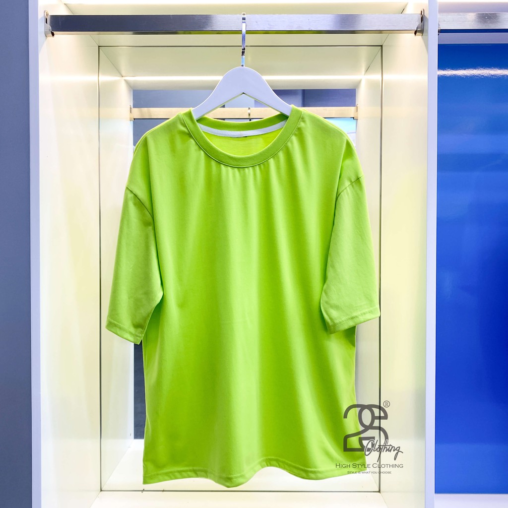 Áo Thun Nam Form Unisex 2S Clothing Giá Rẻ, Cực Hot Màu Neon