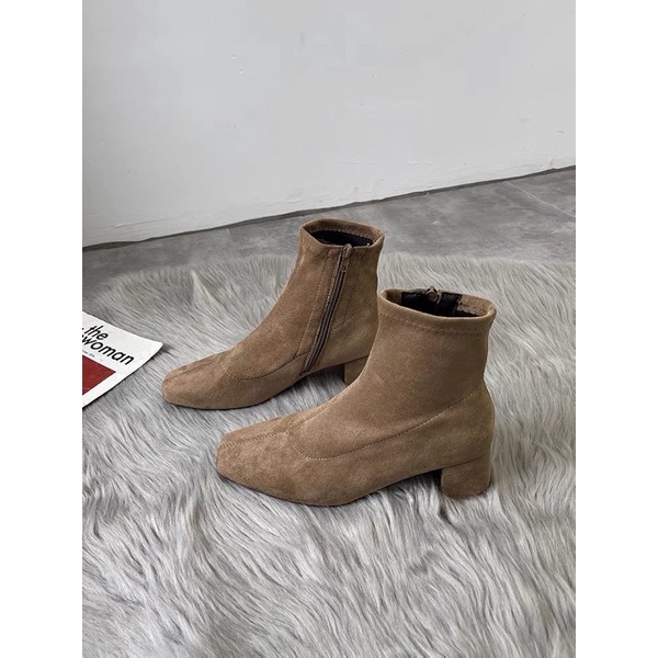 Boots cao cổ gót 5cm tôn dáng cho mùa thu đông, hàng quảng châu loại đẹp-920