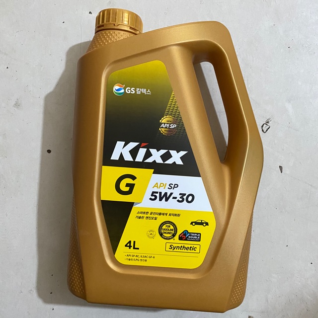KIXX 5W30 CAN NHỰA API:SP