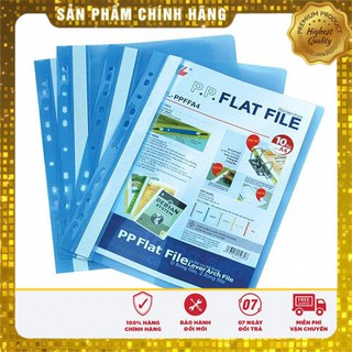 10 bìa acco A4 Thiên Long,bìa đựng tài liệu A4