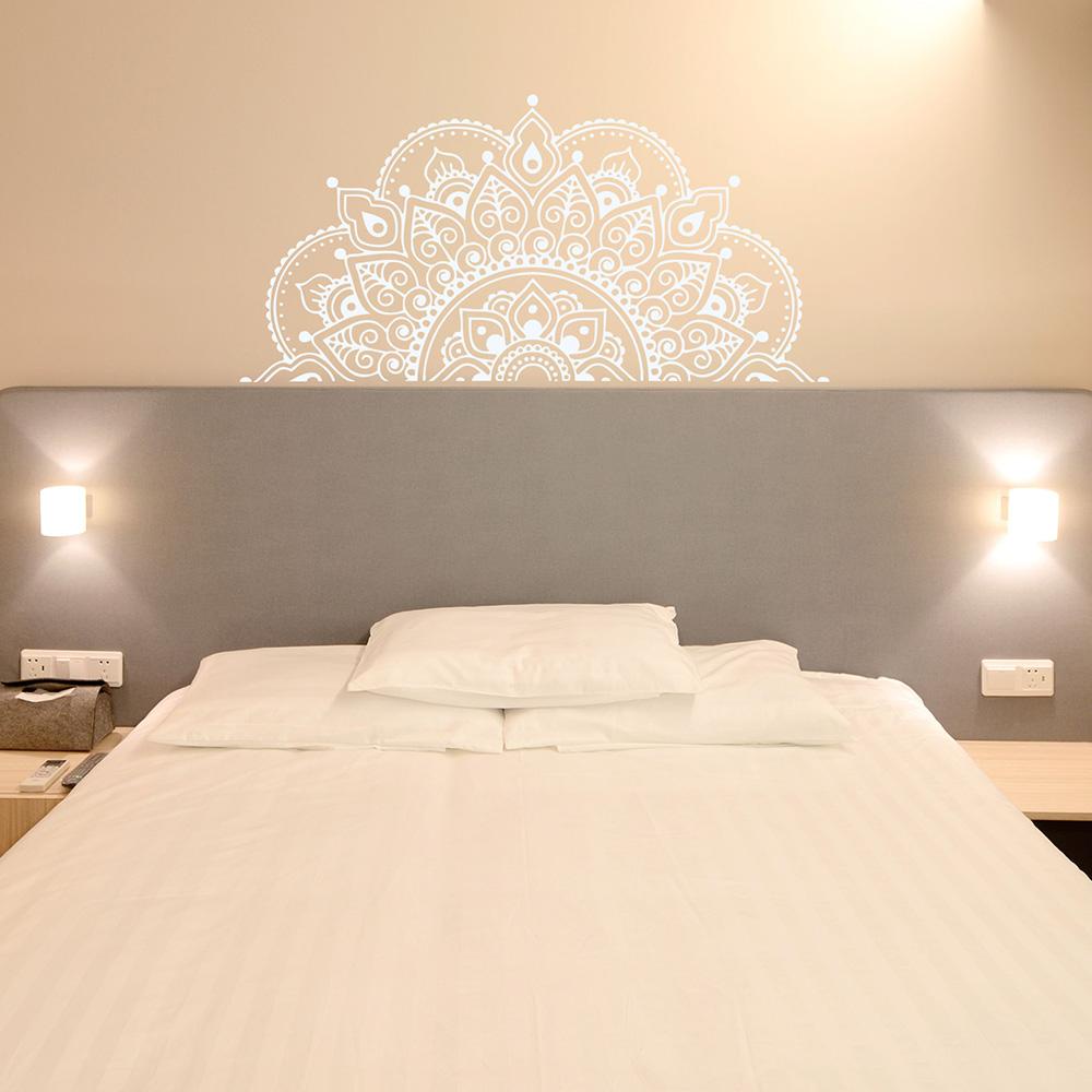 KUNHEV Decal dán tường Họa Tiết Mandala Độc Đáo