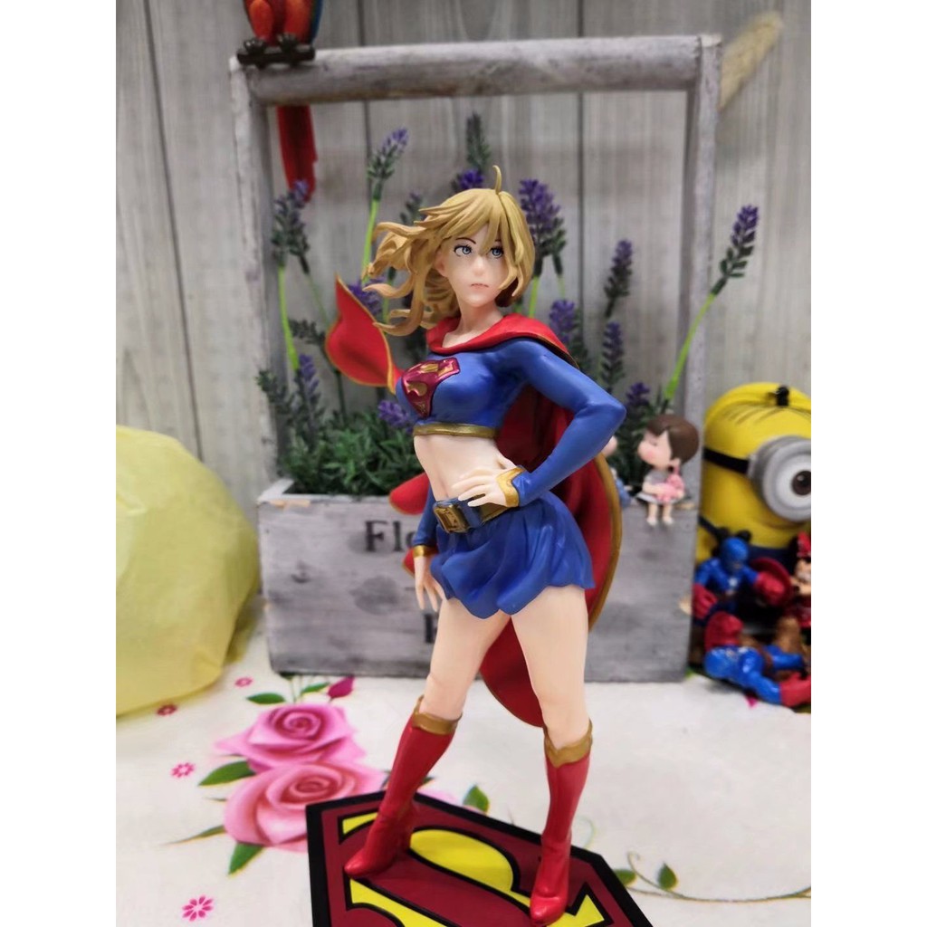 Mô Hình Đồ Chơi Nhân Vật Siêu Nhân Justice League Dc Justice League Supergirl Pvc