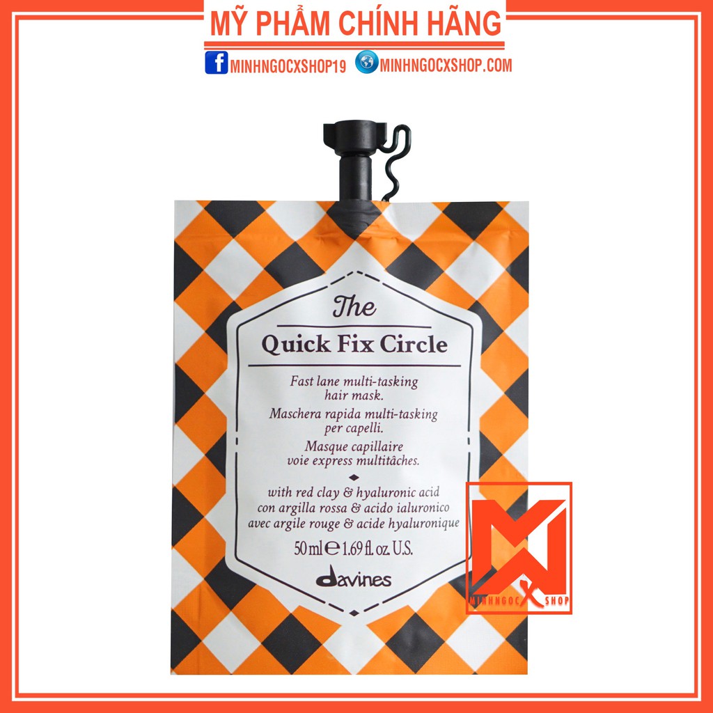 Mặt nạ phục hồi nhanh 3 phút THE QUICK FIX CIRLE 50ml chính hãng