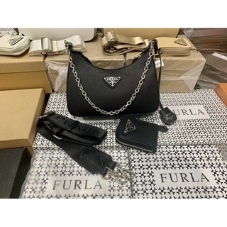 Set Túi P.RA sz 23cm fullbox ( ib shop chọn màu)