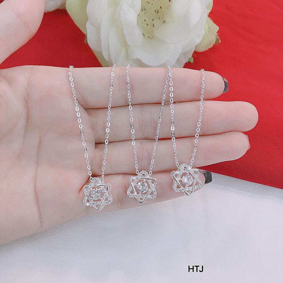 Dây chuyền nữ bạc ta mặt ngôi sao liền xinh xắn - LINH'S MIU SILVER