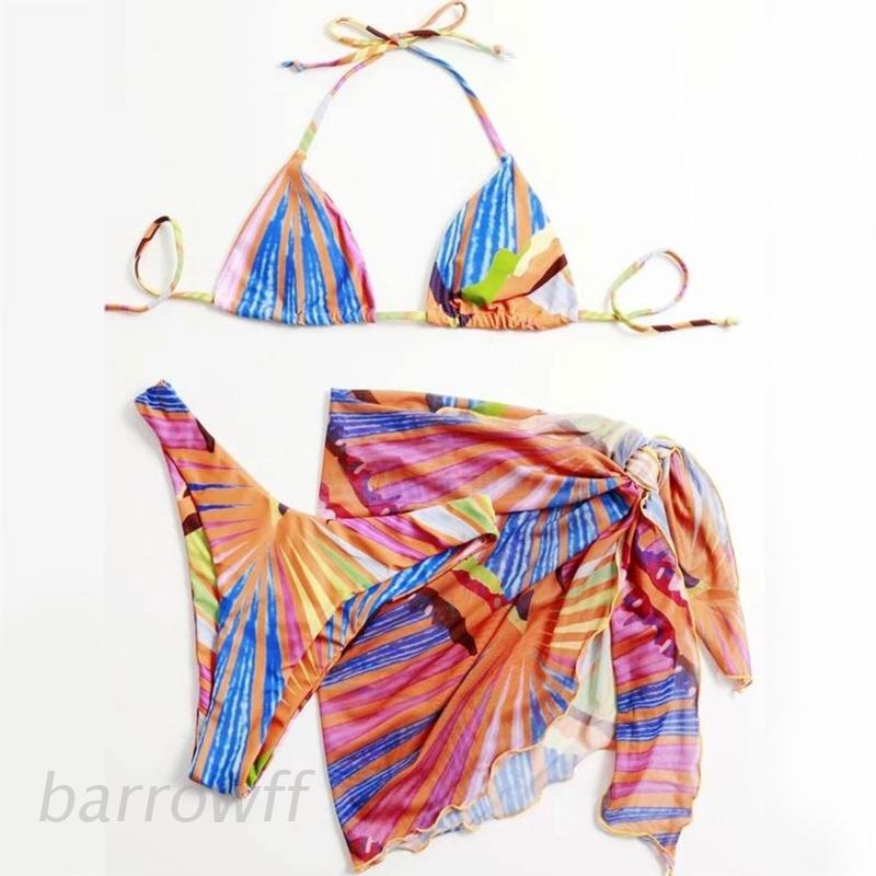 Set Đồ Tắm 3 Mảnh Quyến Rũ Dành Cho Nữ