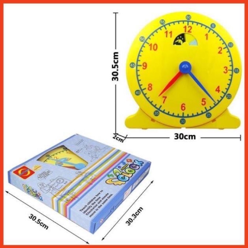 Đồng hồ dạy nhận định thời gian cho trẻ