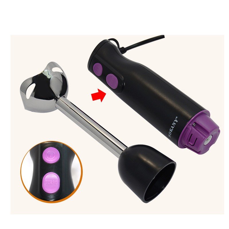 Máy xay sinh tố cầm tay , máy xay sinh tố mini , xay đa năng SOKANY nhỏ gọn tiện lợi (bảo hành 6 tháng)