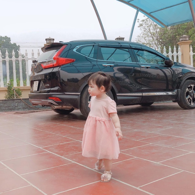 Váy lơ hồng H&M bé gái