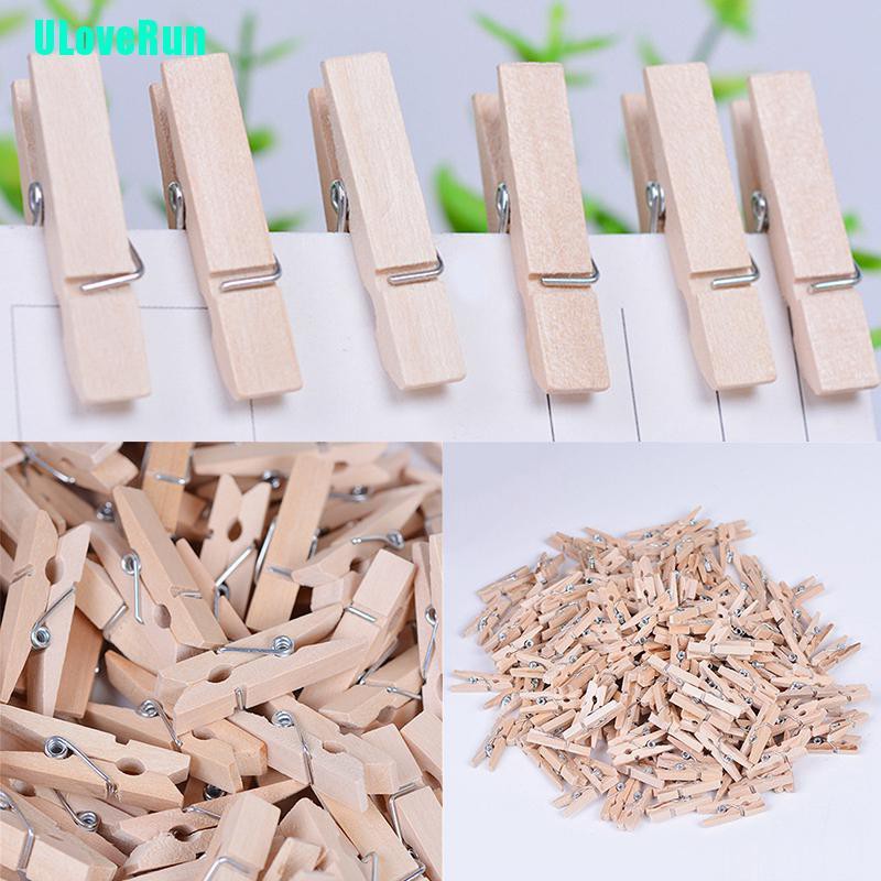 Kẹp Gỗ Tự Nhiên Mini 50x25MM Treo Ảnh Tiện Dụng