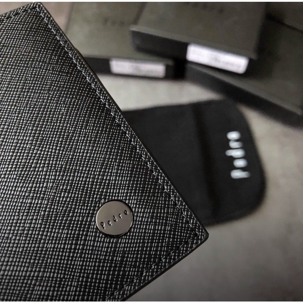 Ví nam Pedro. mẫu mới fullbox túi + giấy hãng