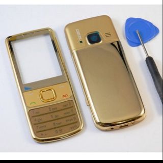 Bộ vỏ + Phím cho máy Nokia 6700 xịn màu vàng gold