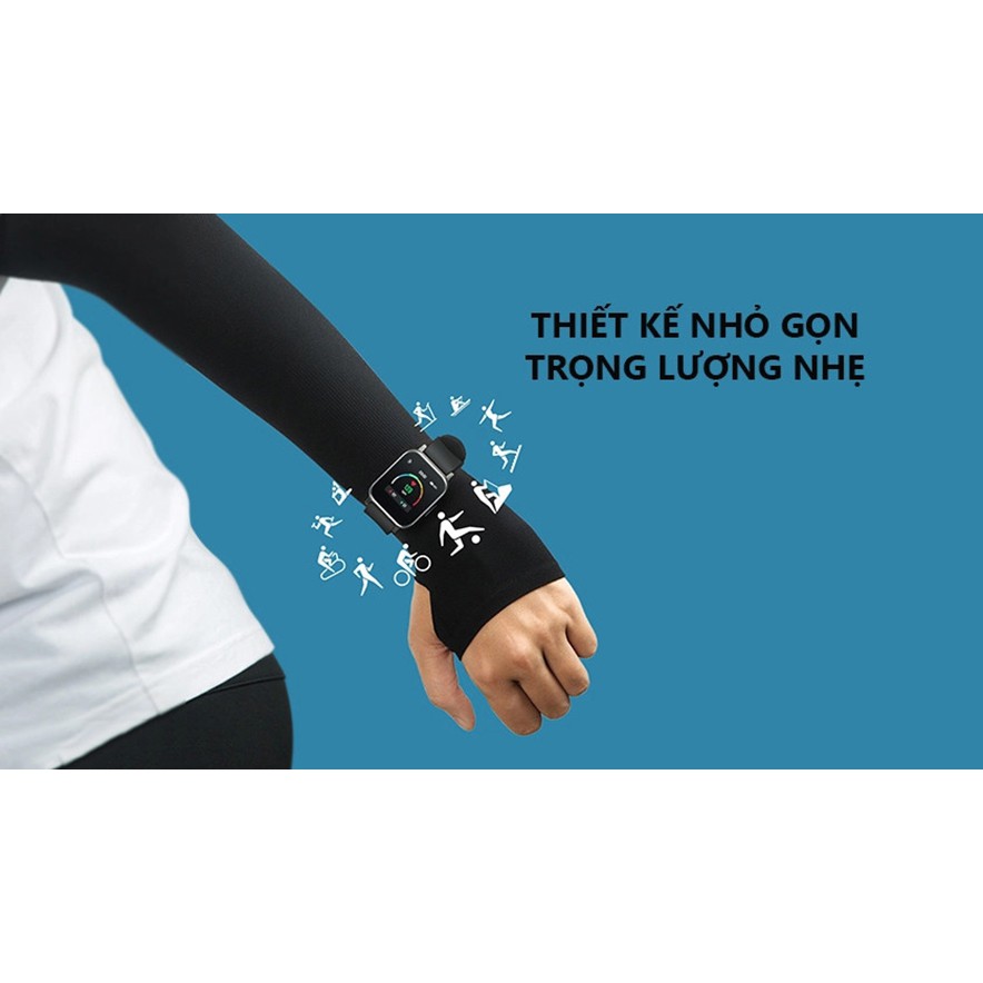 Đồng hồ thông minh SoundPEATS Watch 1-Pin 10 ngày, Theo dõi nhịp tim, 12 chế độ tập luyện