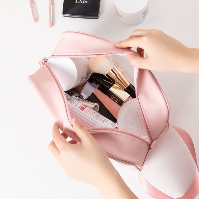 Set 3 túi đựng mỹ phẩm, Đồ trang điểm du lịch chống thấm nước Washbag Hàng đẹp