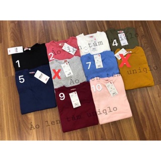Combo 2 Áo len tăm cổ tròn hàng vnxk