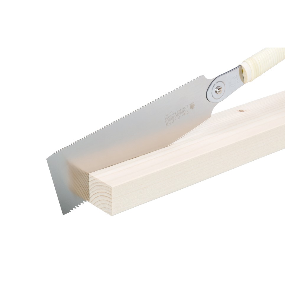 Cưa cầm tay Blue Hard Komame, hai lưỡi Ryoba, hiệu GYOKUCHO, 240mm, No: RZ651 [MADE IN JAPAN]