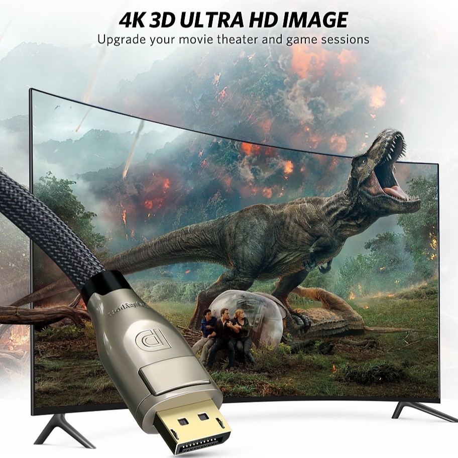 Ugreen Dây Cáp Sạc Chất Lượng Cao DP107 DisplayPort 4K HD DP1.2 HPDell