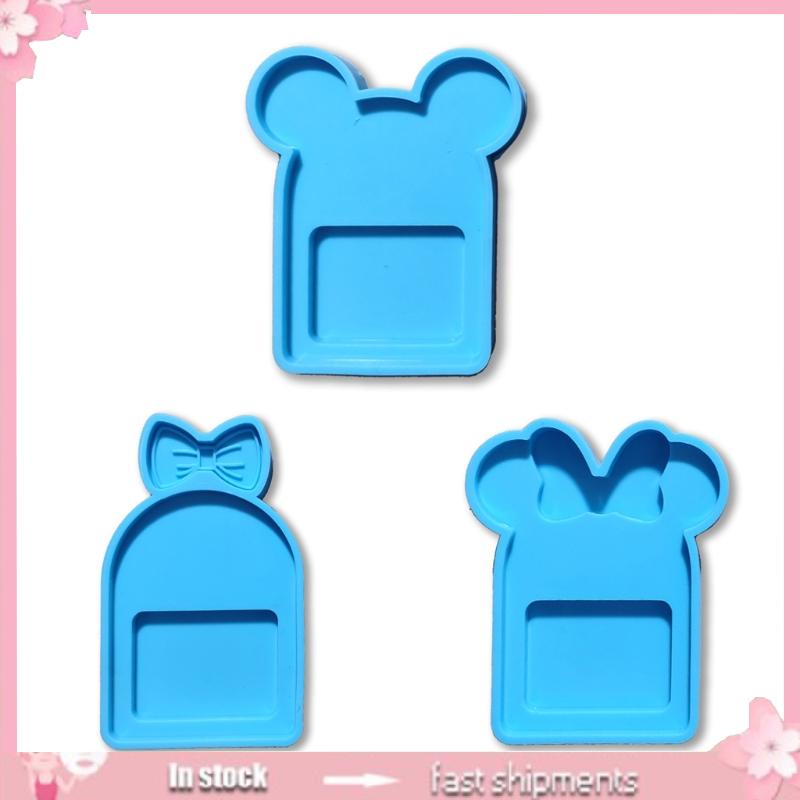 Khuôn Silicone Làm Móc Khóa Hình Ba Lô DIY