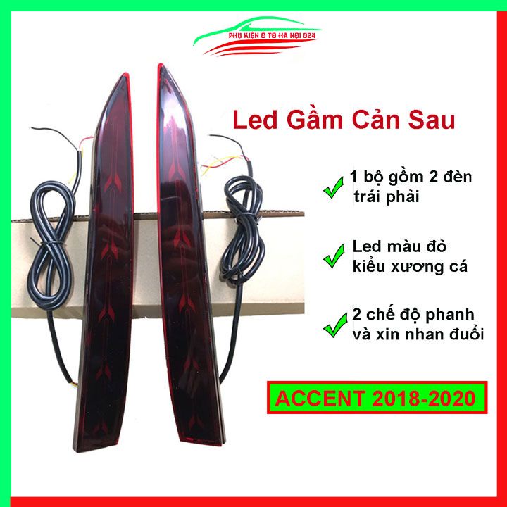 Đèn led gầm cản sau Accent 2018 2019 2020