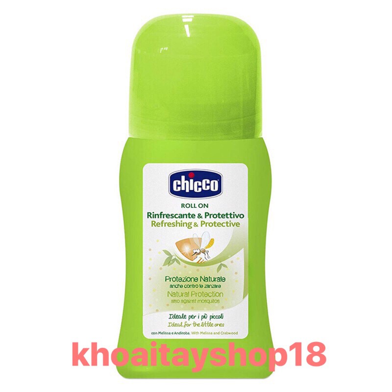 Lăn đa năng xua muỗi Chicco 60ml