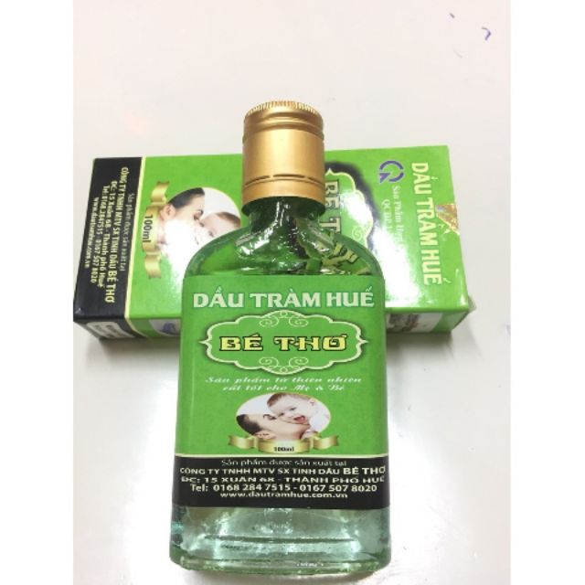 Dầu tràm Bé Thơ chai 100ml