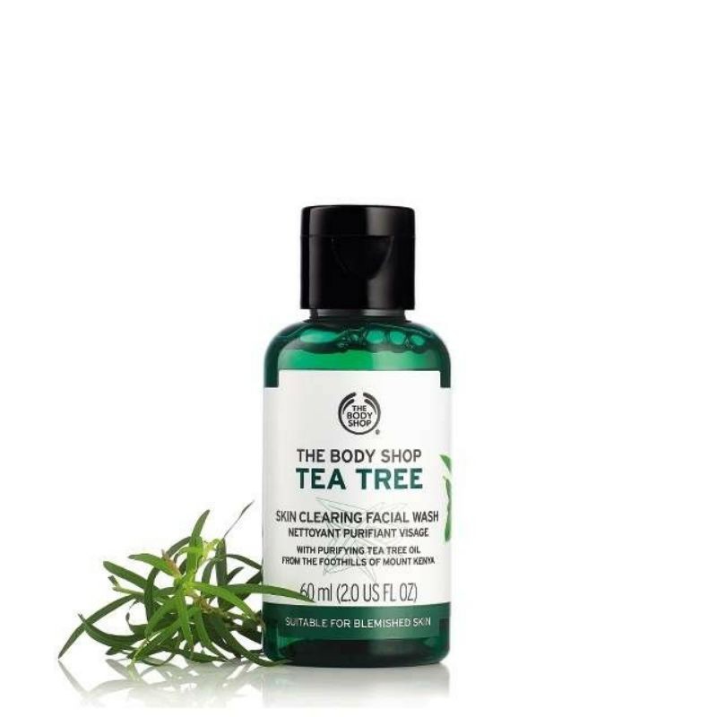 Sữa rửa mặt The Body Shop Tea Tree Skin Clearing Facial Wash 60ml