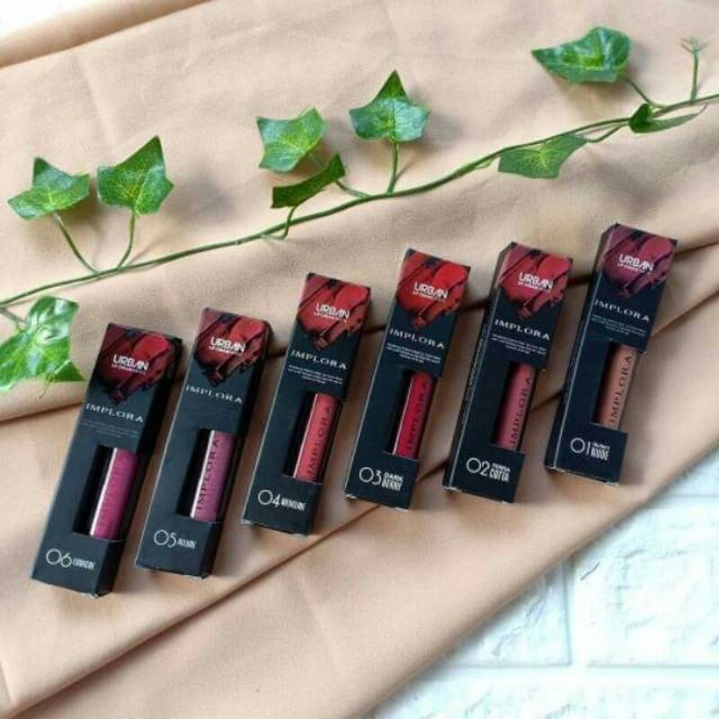 (Hàng Mới Về) Son Môi Dạng Kem Implora Màu Sắc Thời Trang