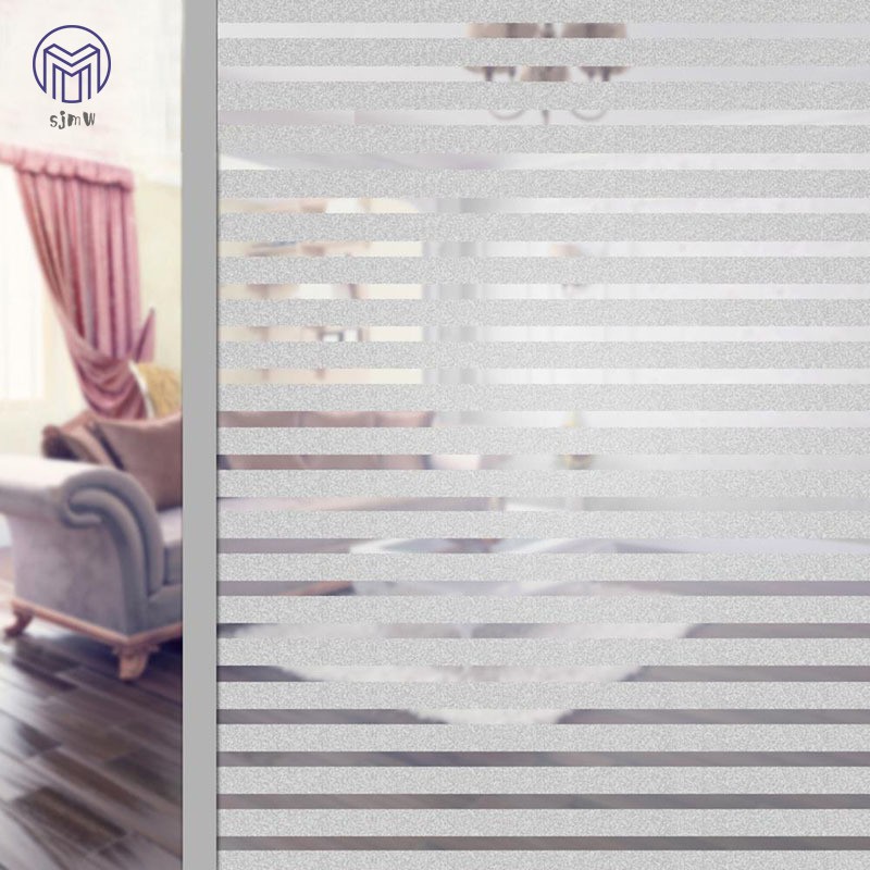 ☆SJMW☆ 200 x 60CM Home Bathroom Office Glass Walls Window Door Privacy Film Sticker PVC Frosted