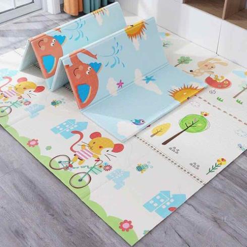Thảm xốp XPE gấp gọn trải sàn chống va đập 1m8-2m mẫu mã đẹp