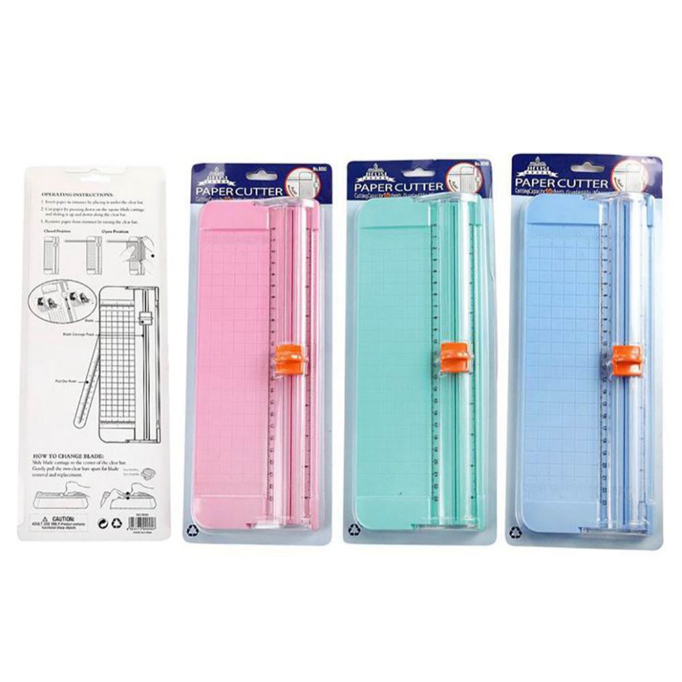 Sale 69% Dụng cụ cắt giấy bằng tay kích thước nhỏ dùng cho làm scrapbook, blue Giá gốc 119000đ- 52C71