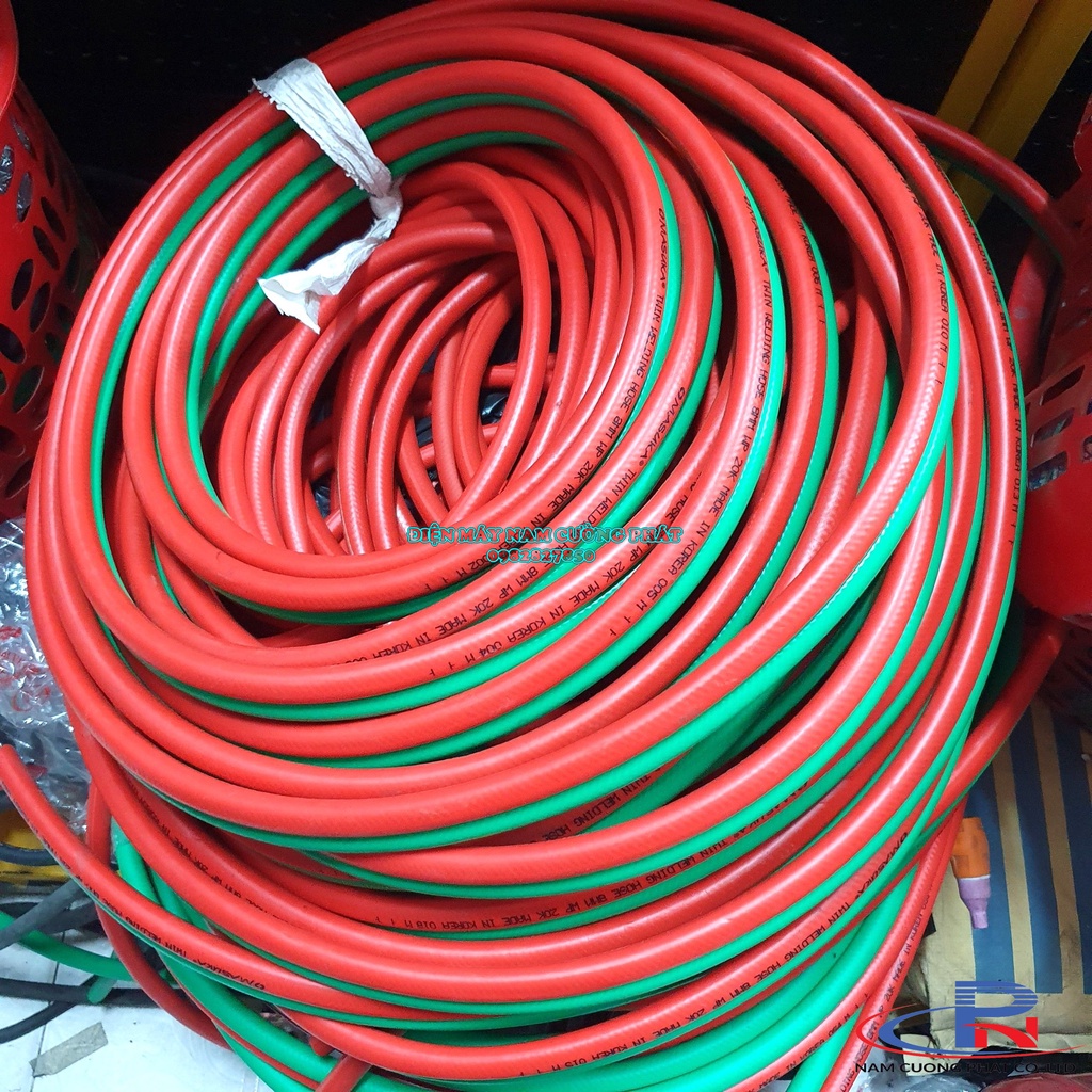 Dây hơi đôi oxy gas Masuka 8mm Hàn Quốc 10m