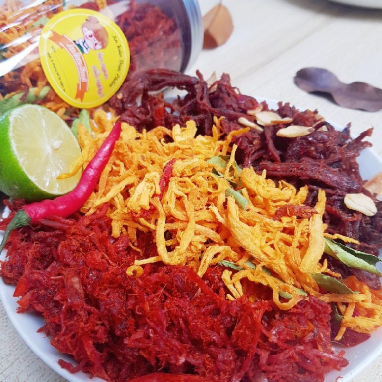 [Hàng Xuất Khẩu] Hũ 3 Vị Khô Gà – Khô Bò – Heo Cháy Tỏi [ LOẠI 1 ] Thơm Ngon Hũ Lớn 335G – Quà Tặng Ăn Vặt | BigBuy360 - bigbuy360.vn