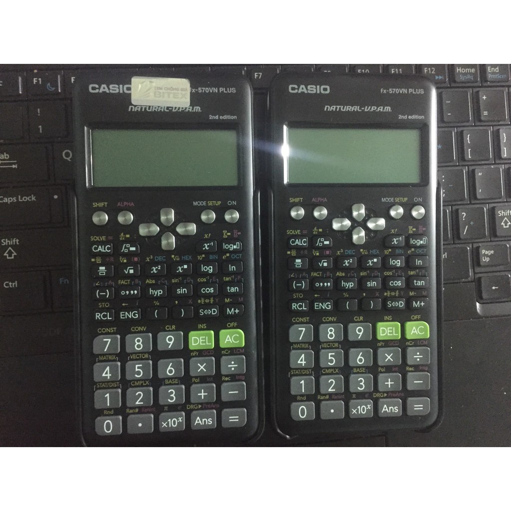 MÁY TÍNH CASIO FX 570 VN CŨ 2nd EDITION | CASIO FX 570 VN 2nd