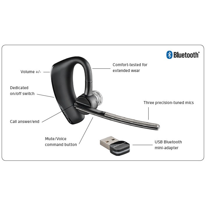 Tai nghe Bluetooth Plantronics Voyager Legend .