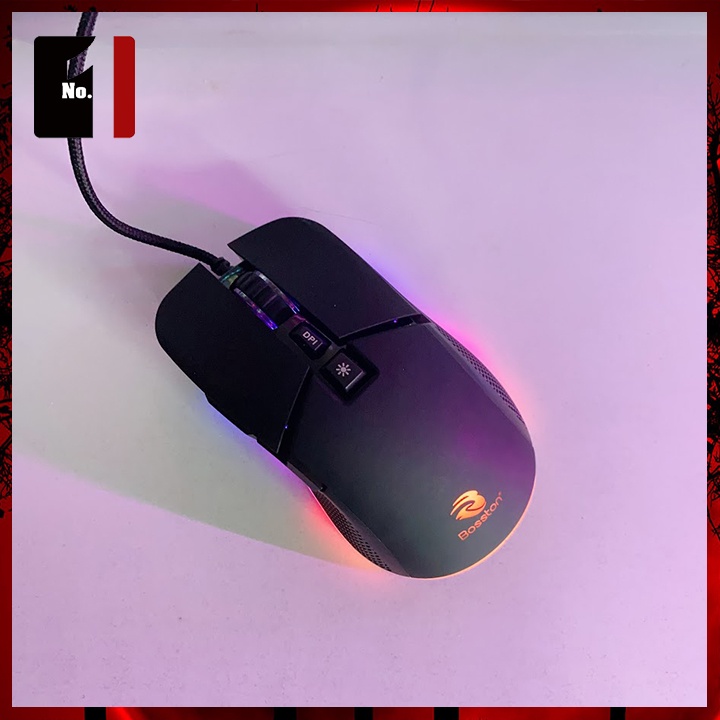 Chuột Dây Gaming Máy Tính Bosston M730 Led Rgb Chuột Vi Tính Laptop Pc Chơi Game Siêu Nhạy Cực Đẹp