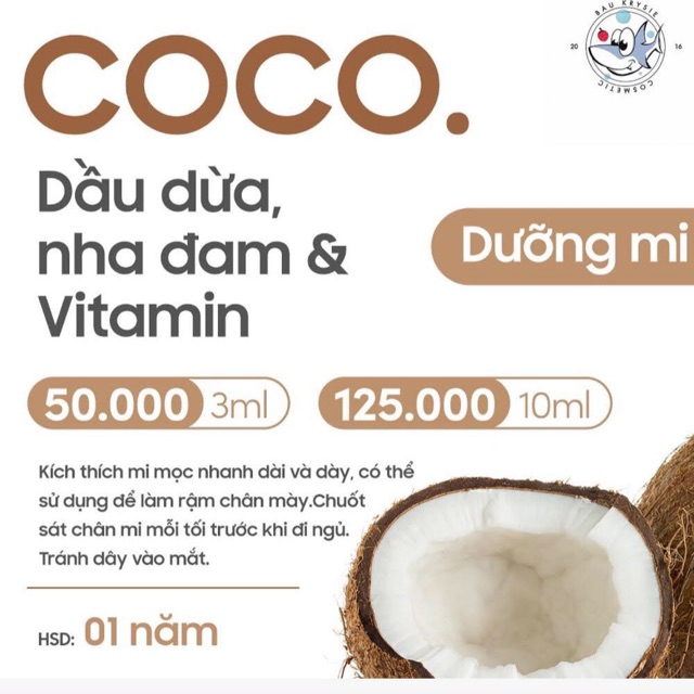 COCO Gel - Mascara Dưỡng Mi ( Handmade )